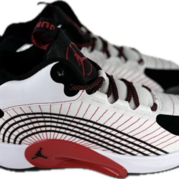 Nike Jordan Jumpman 2021 White University Red Black CQ4021 100 Men's Size 10